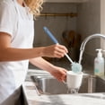 thumbnail image 2 of 360 Flexible Silicone Bottle Brush with Extended Handle for Deep Cleaning Narrow Neck Containers and Kitchen Use, 2 of 4
