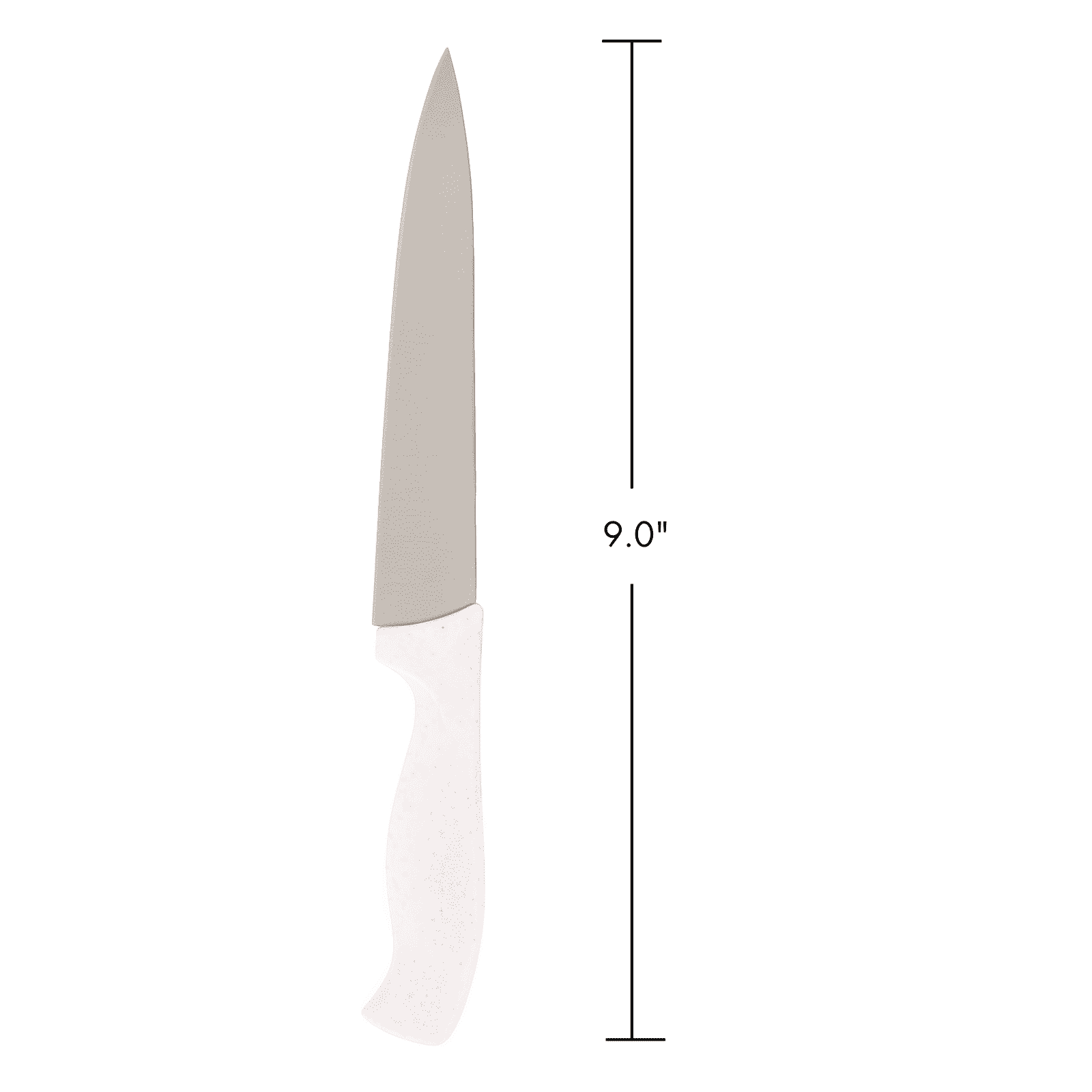 Beille 5 Inch All Purpose Utility Knife with Stainless Steel Blade and Wheat Fiber Handle, Kitchen Essentials