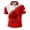 A-Red256, variant on XIAOCHA Men's Canada Heritage Graphic Polo Shirt Short Sleeve Stand Collar Pullover Top Breathable Cultural Patriotic Polos