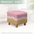 thumbnail image 5 of Jiueut Ice Cream Print Footstool Slipcover, Folding Ottoman Cover Folding Storage Furniture Protector Breathable Non-Slip Footrest Protector for Pets & Kids, 5 of 7