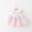 Pink, variant on HOMADLES Toddler Kid Dress Sleeveless Embroidery Print Stretch Ruffed Summer Loose Princess Dress Yellow 2 T