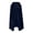 Navy Capes & Cloaks, variant on UTSJKR Unisex Full‑Length Velvet Hooded Cape, Bow‑Knot Tie Neck Long Cloak, Soft Robe for Cosplay, Halloween, Christmas and Party Costume Black XL