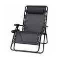 thumbnail image 2 of Open Box Four Seasons Courtyard XL Steel Zero Gravity Chair, Black (3pk), 2 of 6