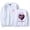 White, variant on Example Merch Hoodie unisex fashion long sleeved casual round neck pullover