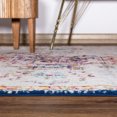 thumbnail image 4 of Vintage Distressed Boho Oriental Area Rug 2'x7' Multi Runner Rug, 4 of 7