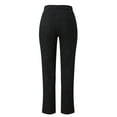 thumbnail image 6 of High Waisted Jeans For Women Straight Leg Butterfly Print Stretch Denim Pants Fashion Lightweight Travel Long Jeans With Pocket Black L, 6 of 8