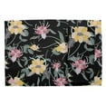 thumbnail image 3 of Soimoi Black Cotton Duck Fabric Artistic Leaf & Floral Decor Fabric Printed Yard 42 Inch Wide, 3 of 3