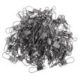 thumbnail image 2 of Baohd 100Pcs Fishing Swivels Barrel Swivel with Interlock Snap Connectors 010, 2 of 9