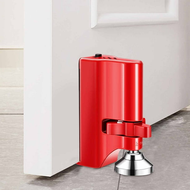 Alarm Door Stopper Safetys Guard Movable Industrial-grade Door Stopper Family Hotel Double Protection Available In Red And White