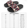 thumbnail image 2 of GZHJMY Stylish Slides for Women Men, Esoteric Eye Colorful Line Art Soft Flexible Slip-on Sandals Slippers, 2 of 7
