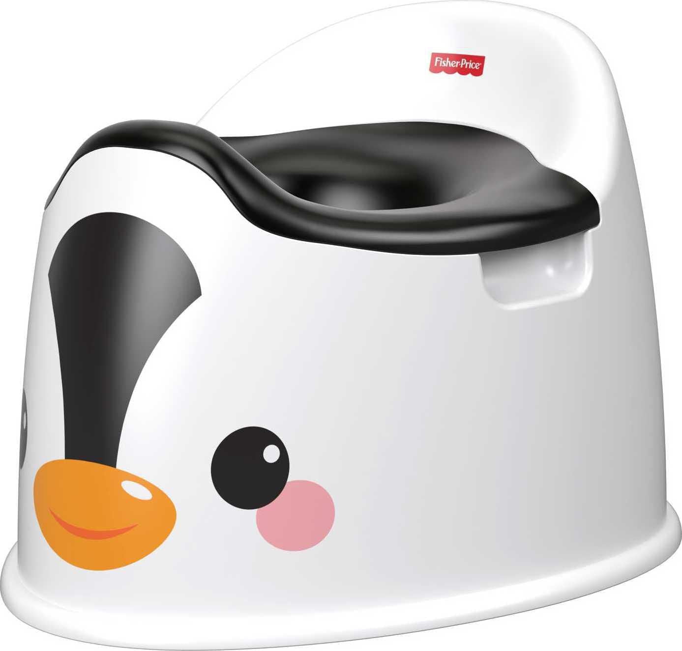 Fisher-Price Penguin Potty Toddler Toilet Training Chair with Removable Bowl