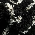 thumbnail image 5 of Shag Olido Collection Area Rug 2'7"x10' - Black-White, 5 of 5