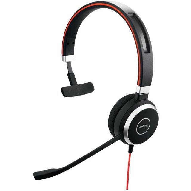 Auricular profesional Jabra EVOLVE 40 MONO MS para llamadas y música
