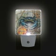 thumbnail image 4 of WOBOGO Blue Crab LED Night Light 2 Pcs Set 0.5 Watt Wall Plug in Dusk to Dawn Automatic Switch Soft White Light, 4 of 7