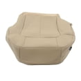 thumbnail image 1 of Front Driver  Cover, Car  Protector Nonslip PU Leather Soft Comfort Easy Clean  For Automotive Beige, 1 of 8