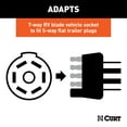 thumbnail image 3 of 7-Way RV Blade Electrical Adapter Harness, 3 of 3