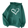 thumbnail image 2 of POTETI Hoodies for Women Casual Long Sleeve Sweatshirts Pullover Tops, 2 of 4