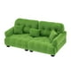 thumbnail image 5 of Sofá en miniatura para decoración de habitación, escena de vida, juego de simulación, sofá realista 1 12 Verde, 5 of 9
