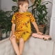 thumbnail image 4 of Balery Bees on Hive Honeycomb Conjunto de Pijama Infantil de Manga Corta con Estampado – Ropa de Dormir de Algodón Suave-Medium, 4 of 6