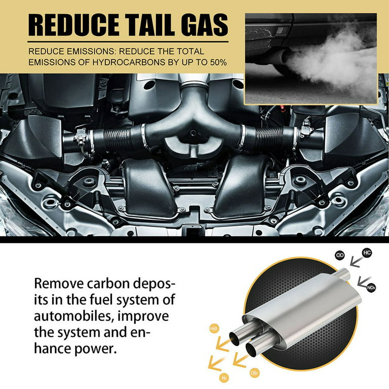 Geege Catalytic Converter Cleaner,Boost Up Catalytic Converter Cleaner Easy  to Clean Car Cleaner Catalyst