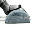 thumbnail image 5 of Constellation Foot Rest, Polar Bear Silhouettes with Stars Doodle Style Illustration, Non-Slip Backing Adjustable Ergonomic Memory Foam Leg Support for Office, Pale Blue Black Bluegrey, by Ambesonne, 5 of 5