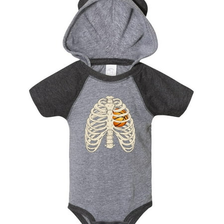 

Inktastic Basketball Heart Gift Baby Boy or Baby Girl Bodysuit
