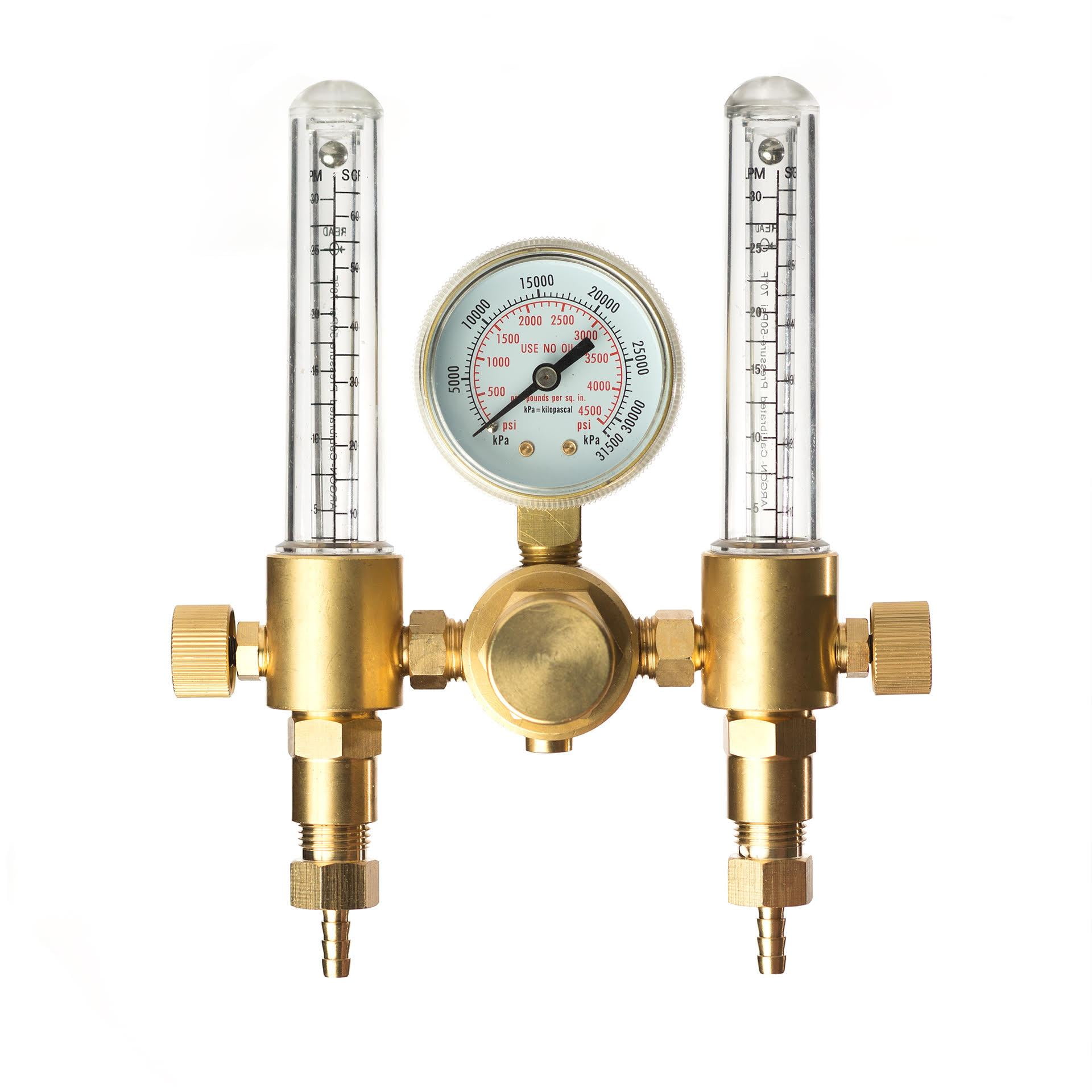 SPARC Dual Argon Flow Meter / Regulator Combo CGA580 MIG / TIG