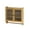Natural, variant on Yesfashion Bathroom Wall Cabinet, Kitchen Wall Cabinet With Towel Rack, Removable Shelves, Glass Doors, Farmhouse Wall Mounted 3 Tier Rustic Cabinet For Living Room