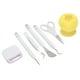 thumbnail image 2 of Juego de 7 herramientas para desmalezar vinilo, juego de herramientas para desmalezar manualidades, herramientas artesanales para cortar papel, grabar, álbumes de recortes, color amarillo, 2 of 15