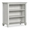 Evolur Madison Mini Hutch/Bookcase, Antique Gray Mist