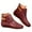 Red, variant on Oyedens Winter Ankle Boots for Women Waterproof Ankle Booties Work Boots Wide Width Fall Short Boots
