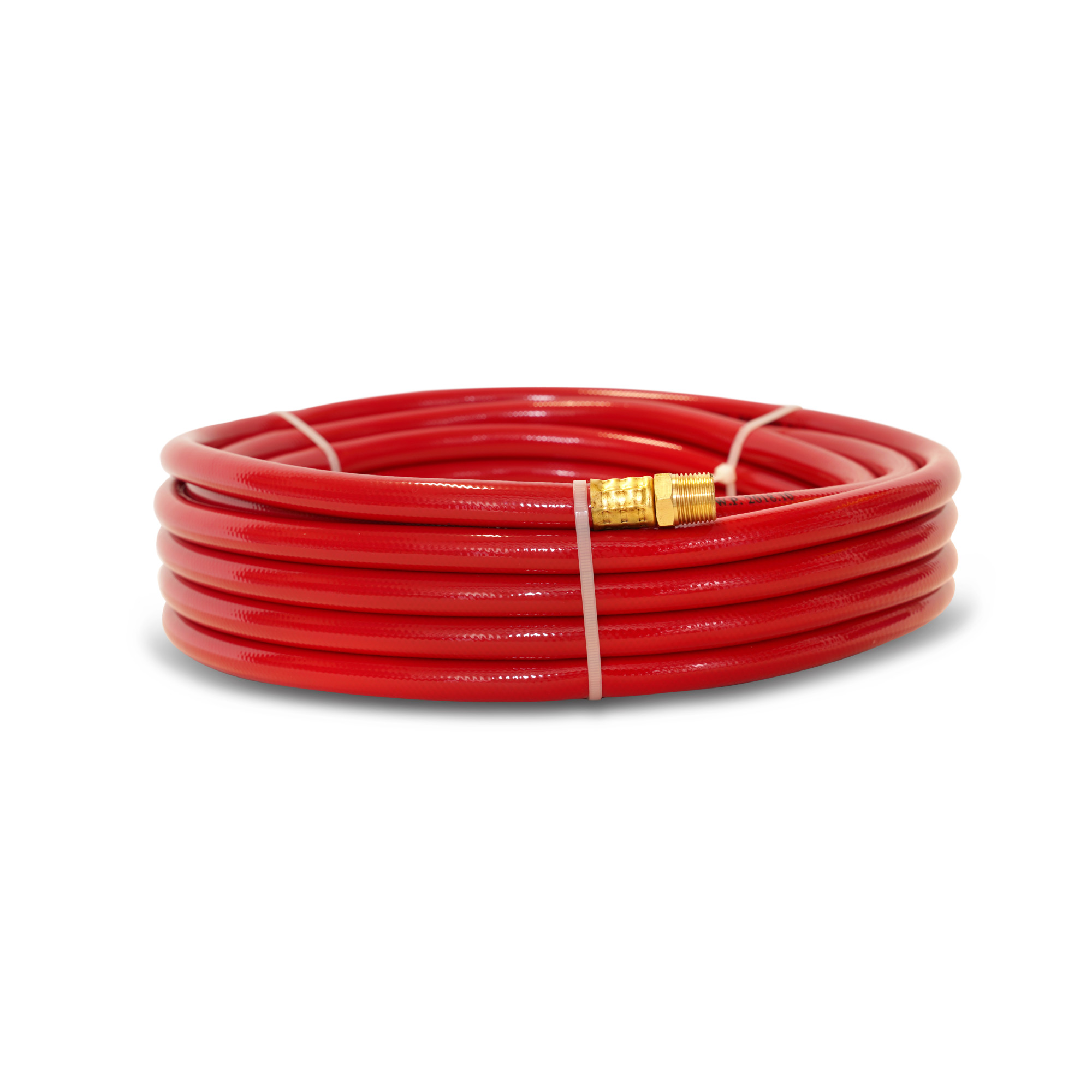 STEELMAN 96844-IND 35-Foot Long PVC 3/8-Inch ID Hose Reel Replacement Air Hose with 3/8-Inch NPT Brass Fittings