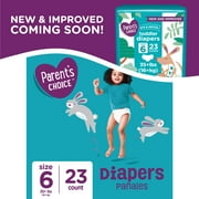 Parent's Choice Diapers, Size 6, 23 Diapers