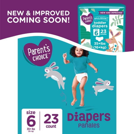 Parent's Choice Diapers, Size 6, 23 Diapers