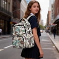 thumbnail image 4 of KUIFORTI Fish Camouflage Print School Bag for Kids 17 Inch Bookbag Waterproof Backpack with Side Pockets for Elementary Primary Middle School Fashion, 4 of 7