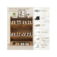 thumbnail image 5 of Studyset Shoe Storage Cabinet With 2 Flip Drawers,Freestanding Organizer For Entryway,Narrow Shoe Cabinet Rack Cabinet,Hidden Slim Shoe Organizer Cabinet With Hooks, 5 of 8