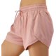 thumbnail image 4 of Pantalones cortos deportivos para correr para mujer, de doble capa, de secado rápido, para entrenamiento, gimnasio, yoga, rosa grande Jormftte HMHZ841-8, 4 of 6