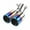Multicolor2, variant on Qholemyo Car Modified Exhaust Pipe Stainless Steel Car Exhaust Pipe Modified Tailpipe Cover Decoration Tailpipe Exhaust Cover Exhaust Tip
