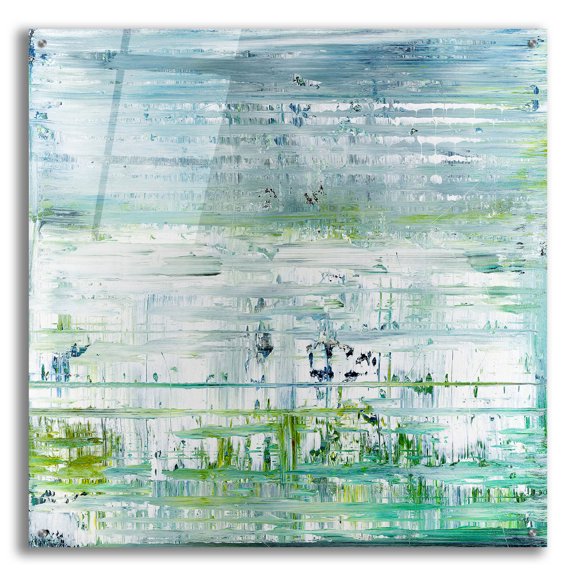 Epic Art ' Green Field' by Radek Smach, Acrylic Glass Wall Art, 36"x36"