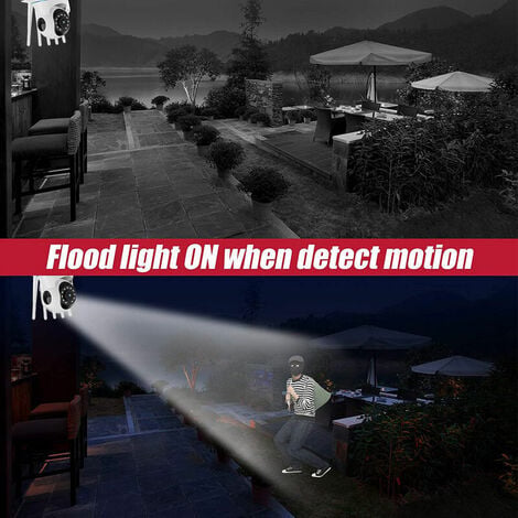 thumbnail image 3 of Outdoor Security Camera - Wireless WiFi Camera for Home Security System with 360° View, Motion Detection, Auto Tracking, Two-Way Talk, 1080P Night Vi, 3 of 4