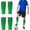 Green, variant on 2 Pack Pro Soccer Leg Sleeves Socks/Compression for Calf - over the calf,ootball, baseball, basketball,rugby