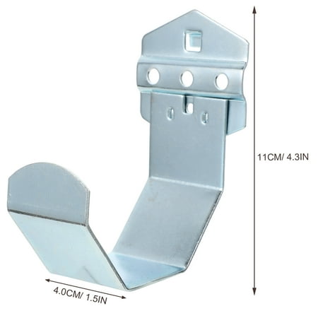 

2pcs Utility Pegboard Hooks Heavy Duty Peg Board Display Hooks Metal Hangers