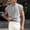 Silver, variant on DagobertNiko Cotton Tank Tops for Men Cap Sleeve Shirts Cropped Crewneck T Shirts Summer Casual Beach Vacation Wear