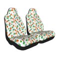 thumbnail image 2 of Naloa Cute Carrot Car Seat Covers 2PCs Front Car Seat Covers Universal fit for Most Cars SUVs and Trucks - 2 PCS, 2 of 5