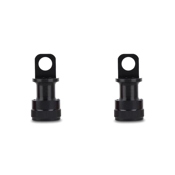 Greeniant Pedal de bicicleta plegable, hebilla de liberación rápida, adaptador de fijación de modificación de aleación de aluminio, reemplazo de Negro 2piezas Greeniant CBP329833