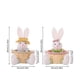 thumbnail image 3 of Personalized Easter Basket, Adorable Plush Bunny Easter Basket for Kids Soft and Durable toy Storage with Cute Rabbit Design, The Ideal Easter Gift (Light Blue), 3 of 8