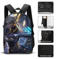 thumbnail image 3 of Cyber Guardians Backpack for School and Work Includes 17 Inch Bag Lunch Box and Pen Holder All in One Package, 3 of 5