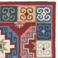 thumbnail image 4 of SAFAVIEH Aspen Collection APN802Q Handmade Red / Blue Rug, 4 of 6