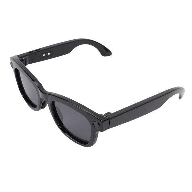 Lunettes Intelligentes, Lunettes de Traduction Multifonctionnelles AI, Lunettes de Caméra 8MP Appels Musique Photographie Reconnaissance d'Objet, Lunettes de Traduction en Temps Réel pour Hommes Femmes