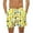 Yellow 05, variant on Boys Shorts Multi Style Tropical Pineapple Print Men's Casual Beach Shorts with Drawstring Pocket Summer Vacation Swim Trunks Boys Shorts